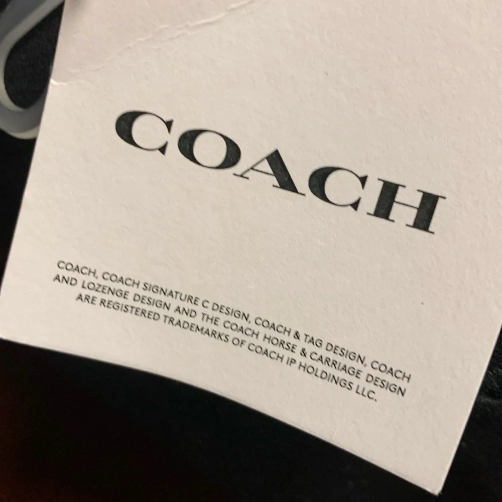 COACH UNISEX 🧢 EMBROIDERED BASEBALL SPOET RED BALLER HAT CAP CHALK🧢